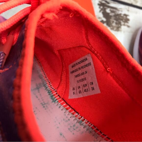 Nike Womens Juvenate Print Cosmic Purple 749552-500 Running Shoes Size 9 - Picture 9 of 14